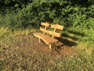 Bench near Fords Heath
